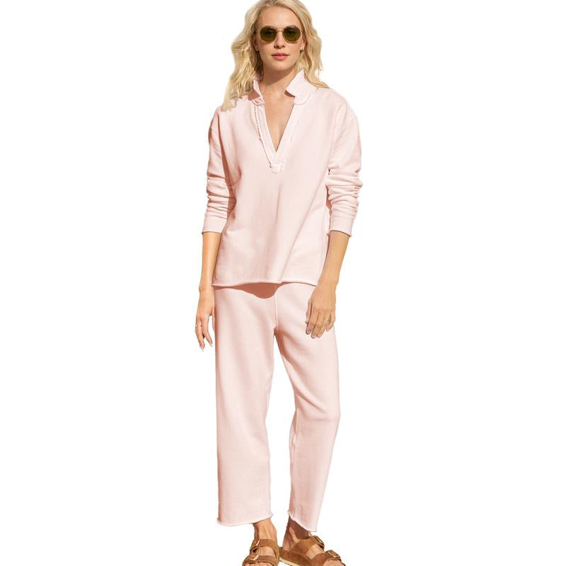 Talakeno Women'S Carmel Tracksuit 2 Piece Set - Patrick Pullover Sweatshirt & Catherine Sweatpants - Casual Lounge Set