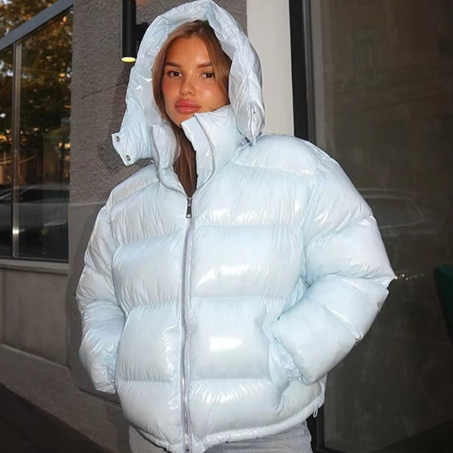 Puffer Hooded Jacket 