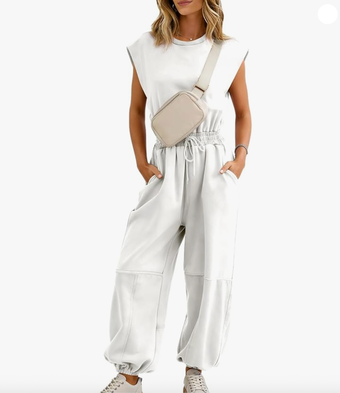 Casual One-Piece Jumpsuit - $89