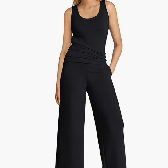 Women's Wide Leg Jumpsuit - $115