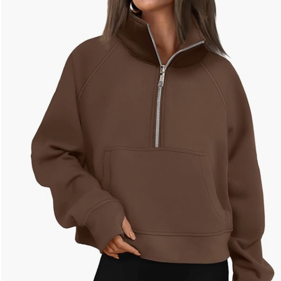 Women's Fleece-Lined Pullover Hoodie - $69