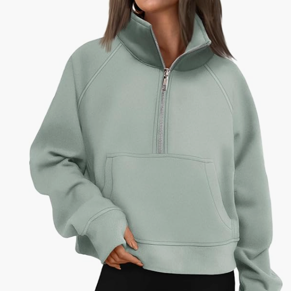 Women's Fleece-Lined Pullover Hoodie - $69