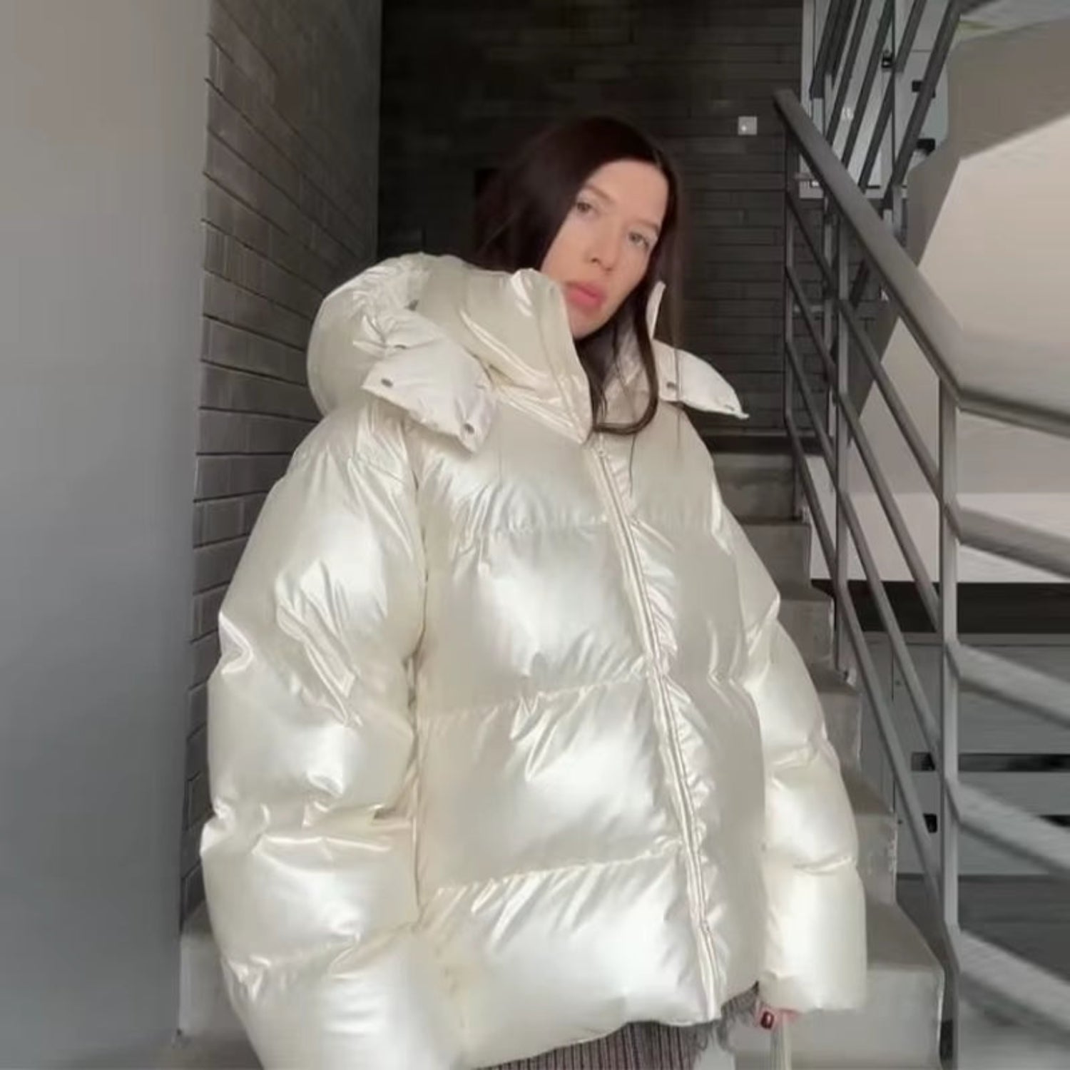 Puffer Hooded Jacket 